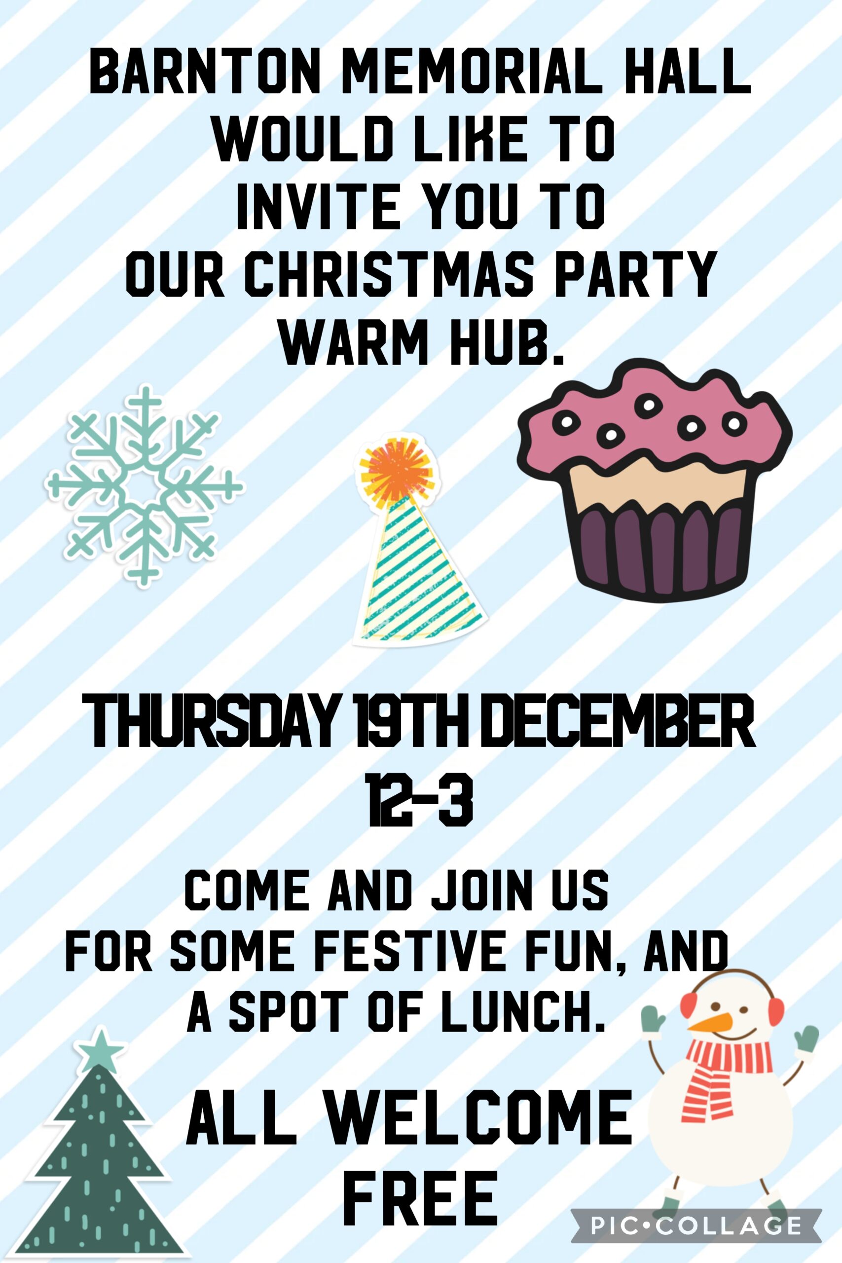 CHRISTMAS WARM HUB DATE