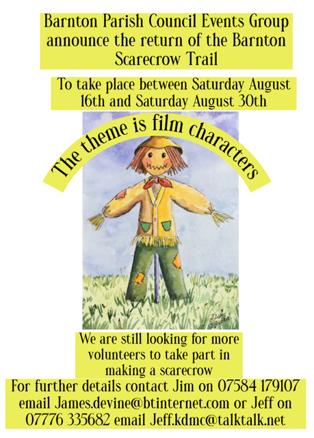 Barnton PC scarecrow trail 2025