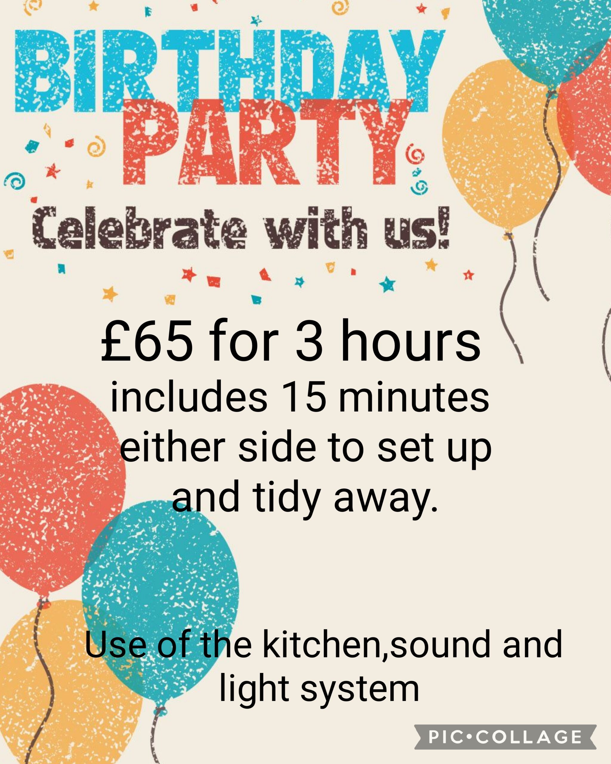 Party Slots available